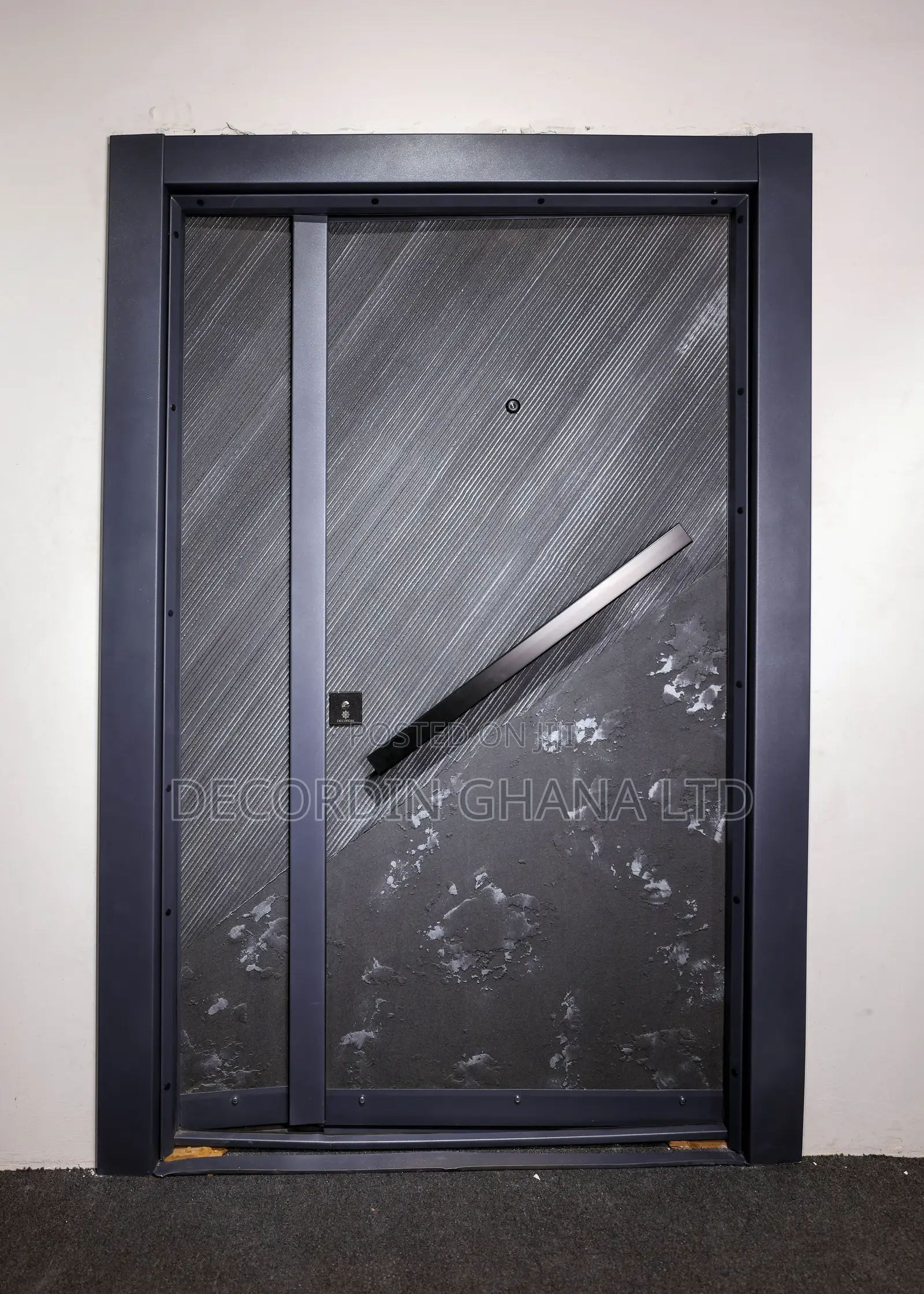Stone-finish Security Door