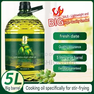 5l Bottle of Edible Vegetable Blended Oil With Added Extra Virgin Oil