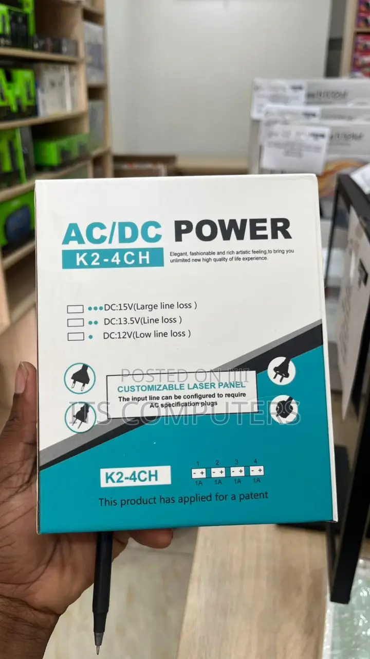 12v Power Supply 4 Channel