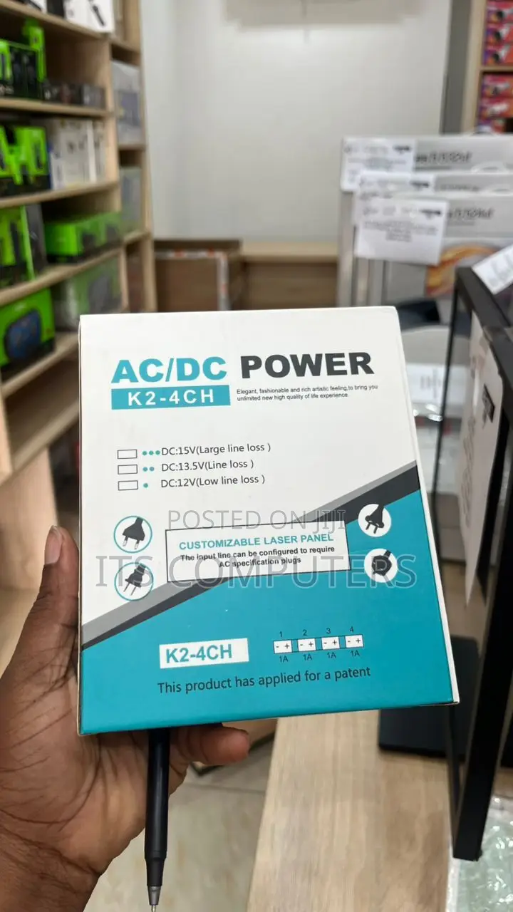 12v Power Supply 4 Channel