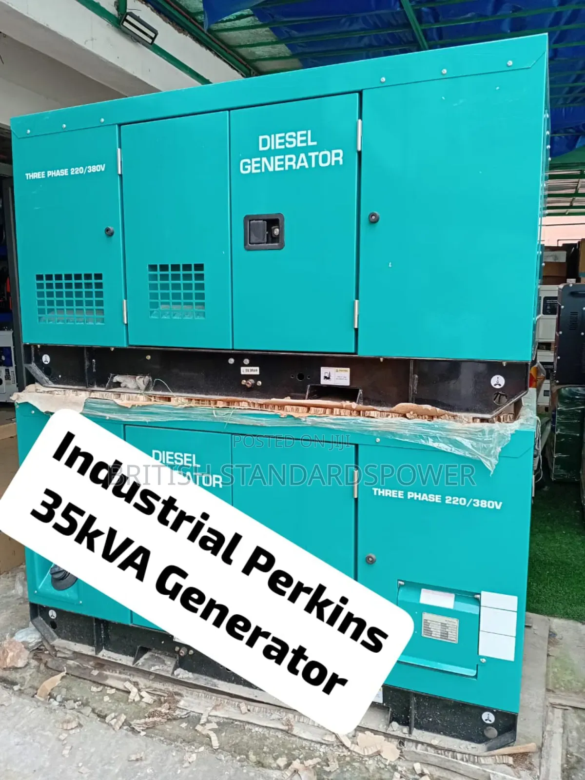 Industrial Strength Perkins 35kva Generator