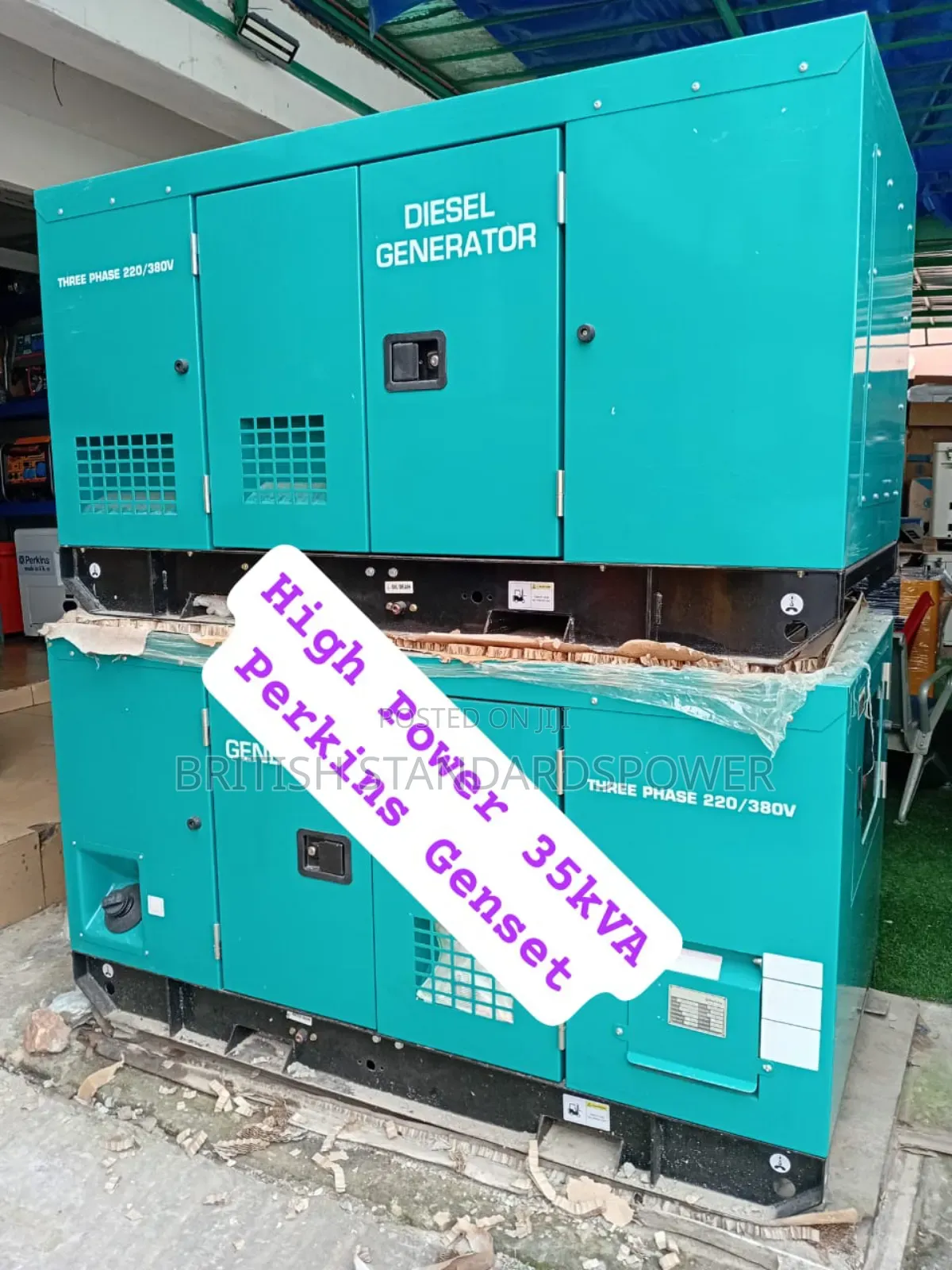 Premium Power From Perkins 35kva Genset
