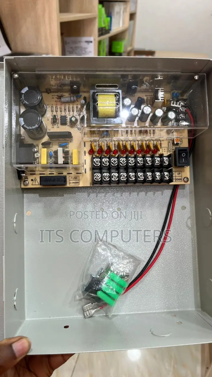 12v 15a 9way Power Supply/Back Up