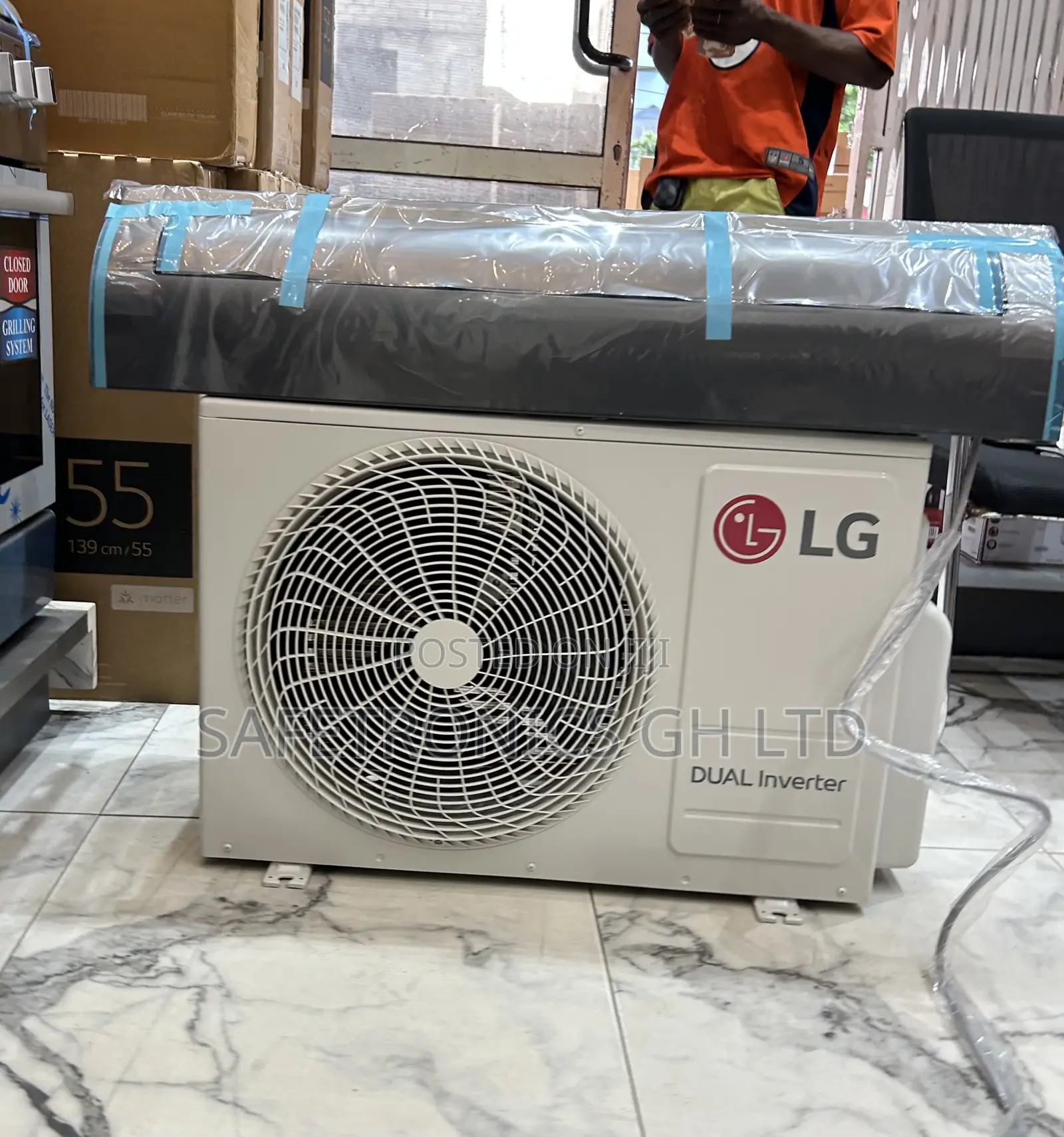 Efficiency Black Lg 2.5 Horsepower Split Type Inverter Smart Ac