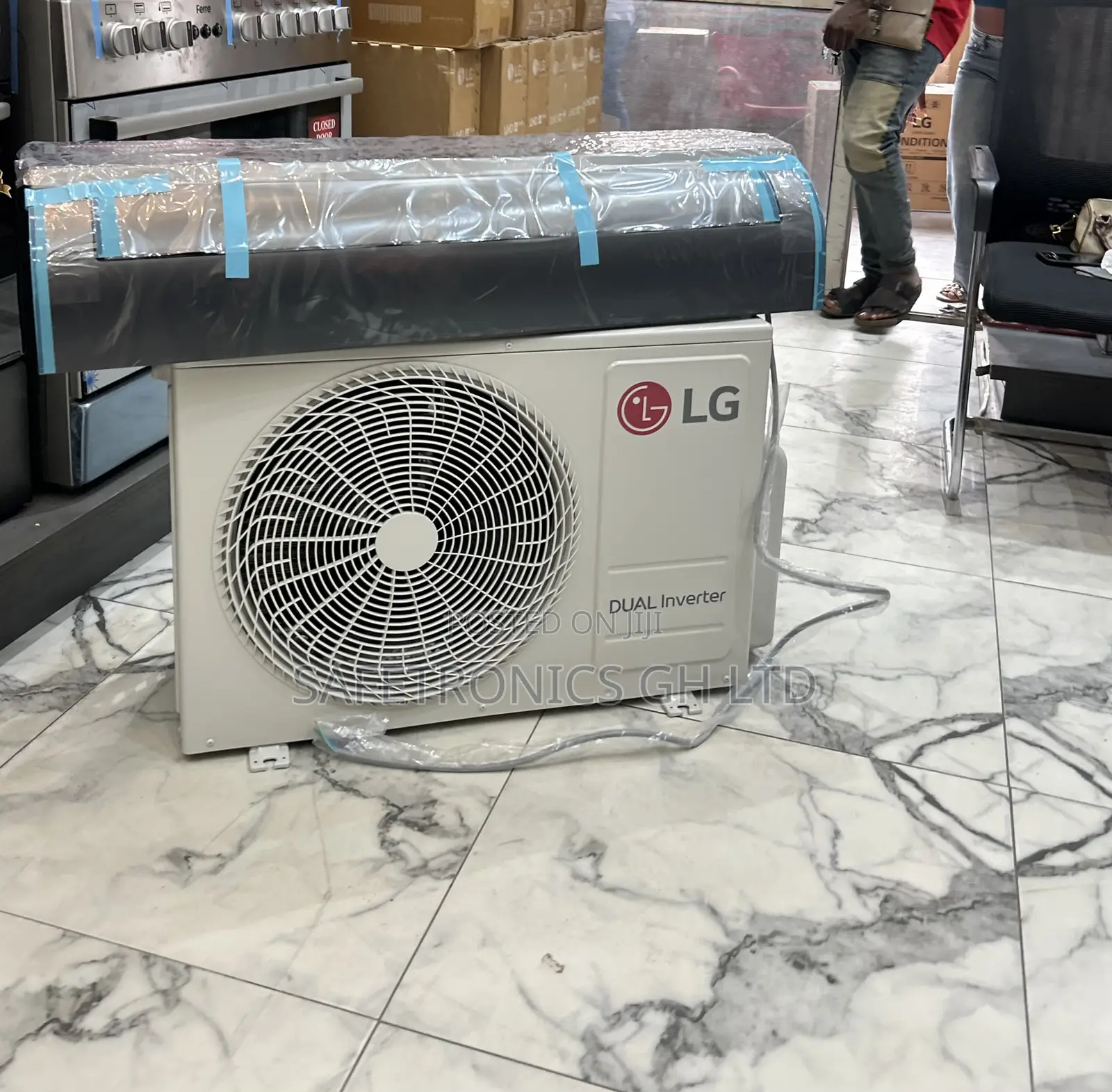 Simple Fast Black Lg Inverter Smart 2.5 Horsepower Split Type Ac