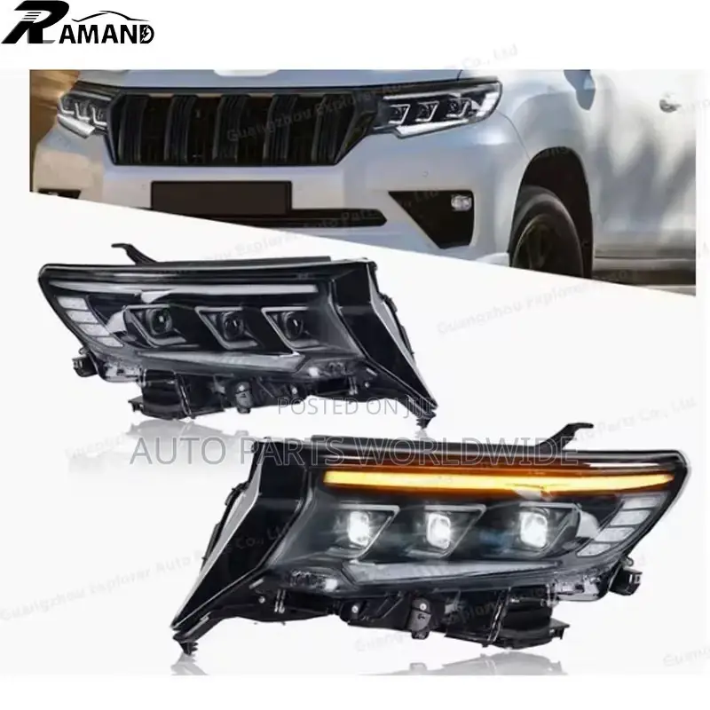 Lan Cruiser Prado Headlights 2018-2020