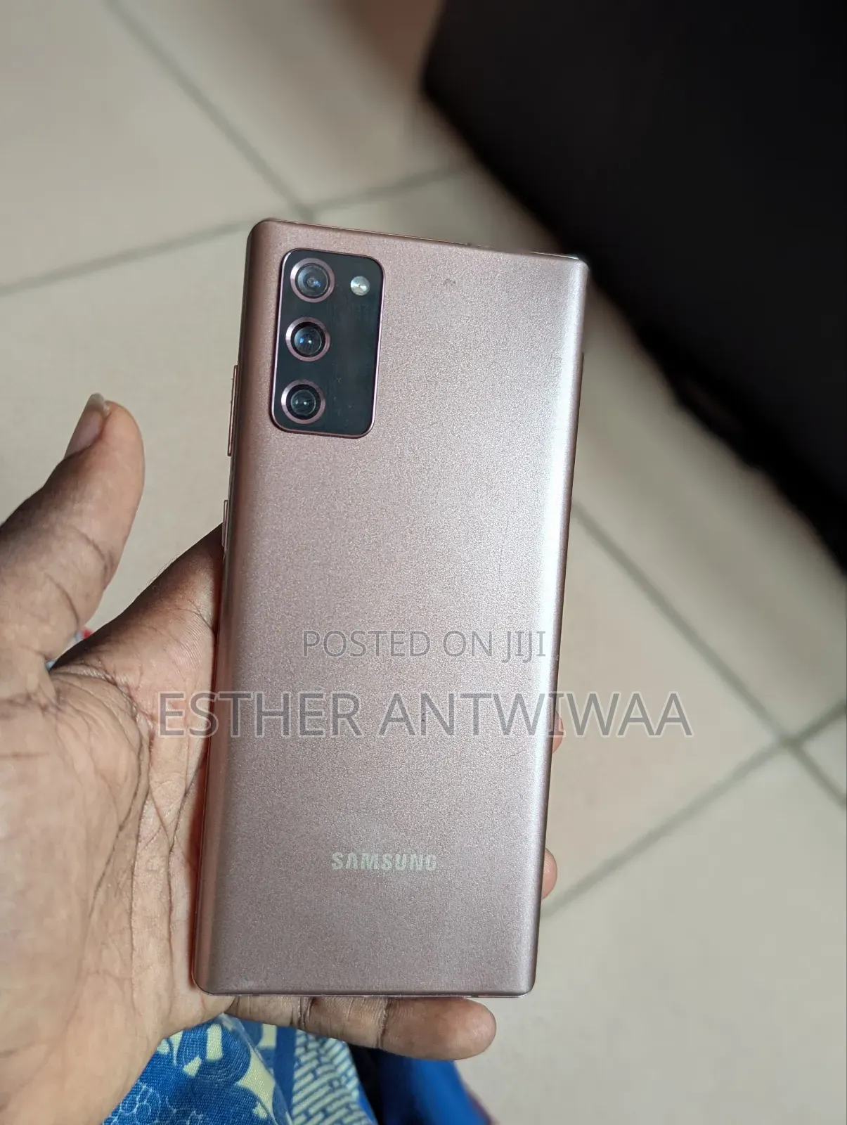 Samsung Galaxy Note 20 5G 128 GB Rose Gold