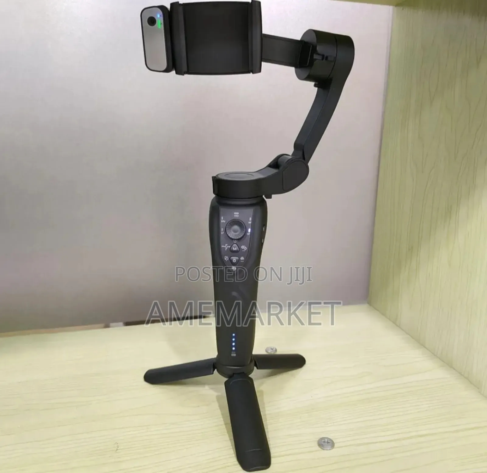3-Axis Gimbal Stabilizer for iPhone, Android Ai Face Tracking - F12