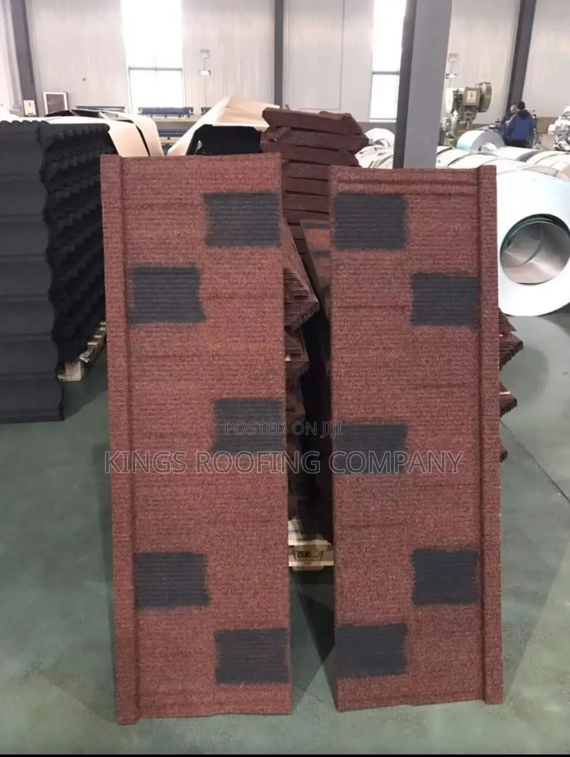 Specially Branded Brown-Black Shingle Roofing