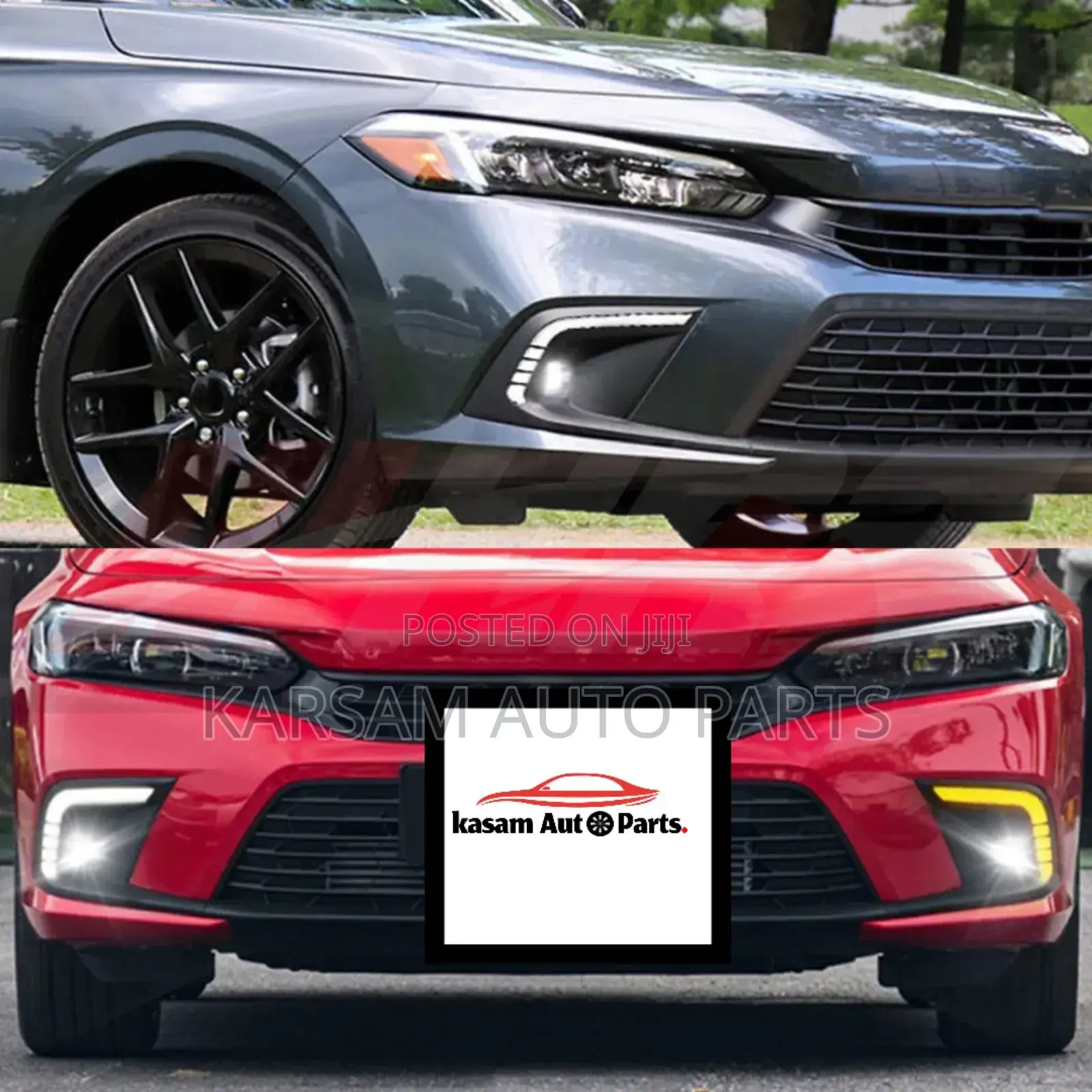 Honda Civic 2022 Front Bumper Foglight Led Type