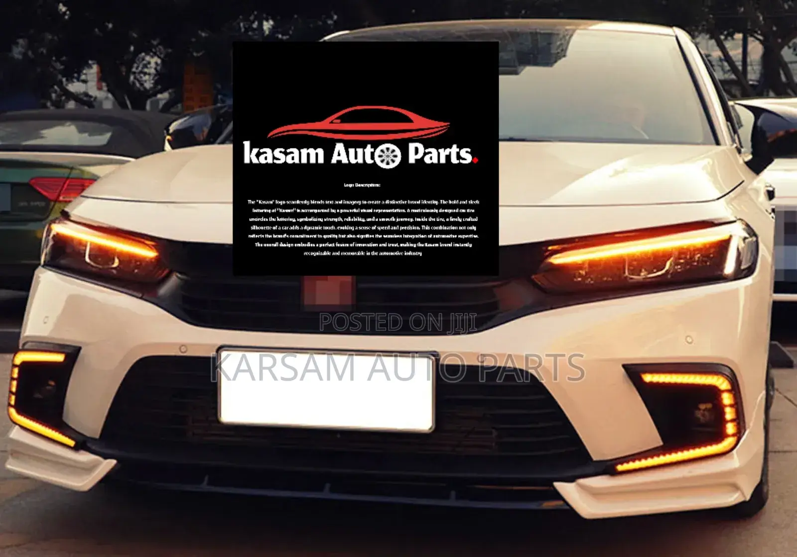 Honda Civic 2022 Front Bumper Foglight Led Type