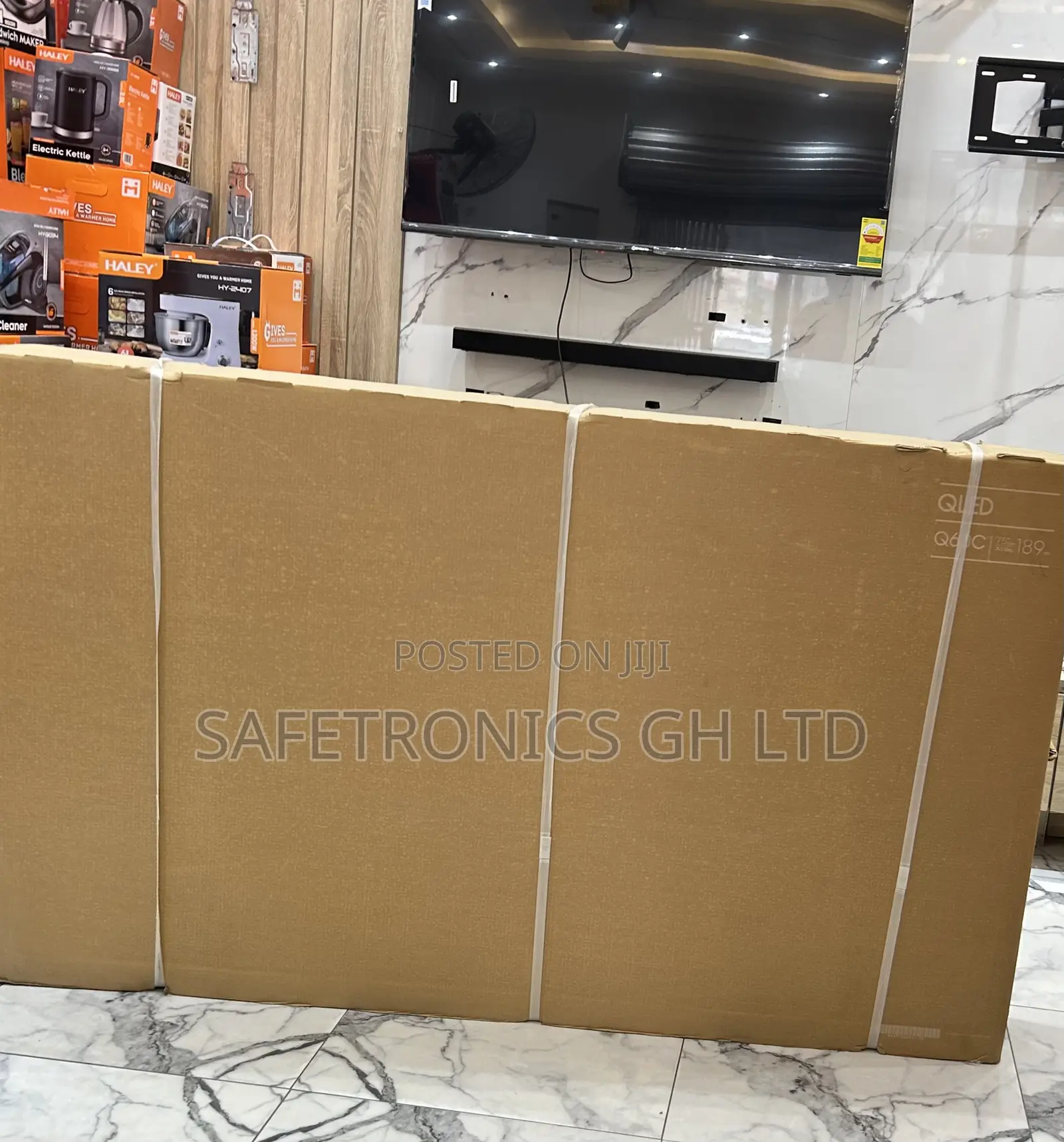 Check Out 75 Inch Smart Qled Samsung Flat Uhd Tv