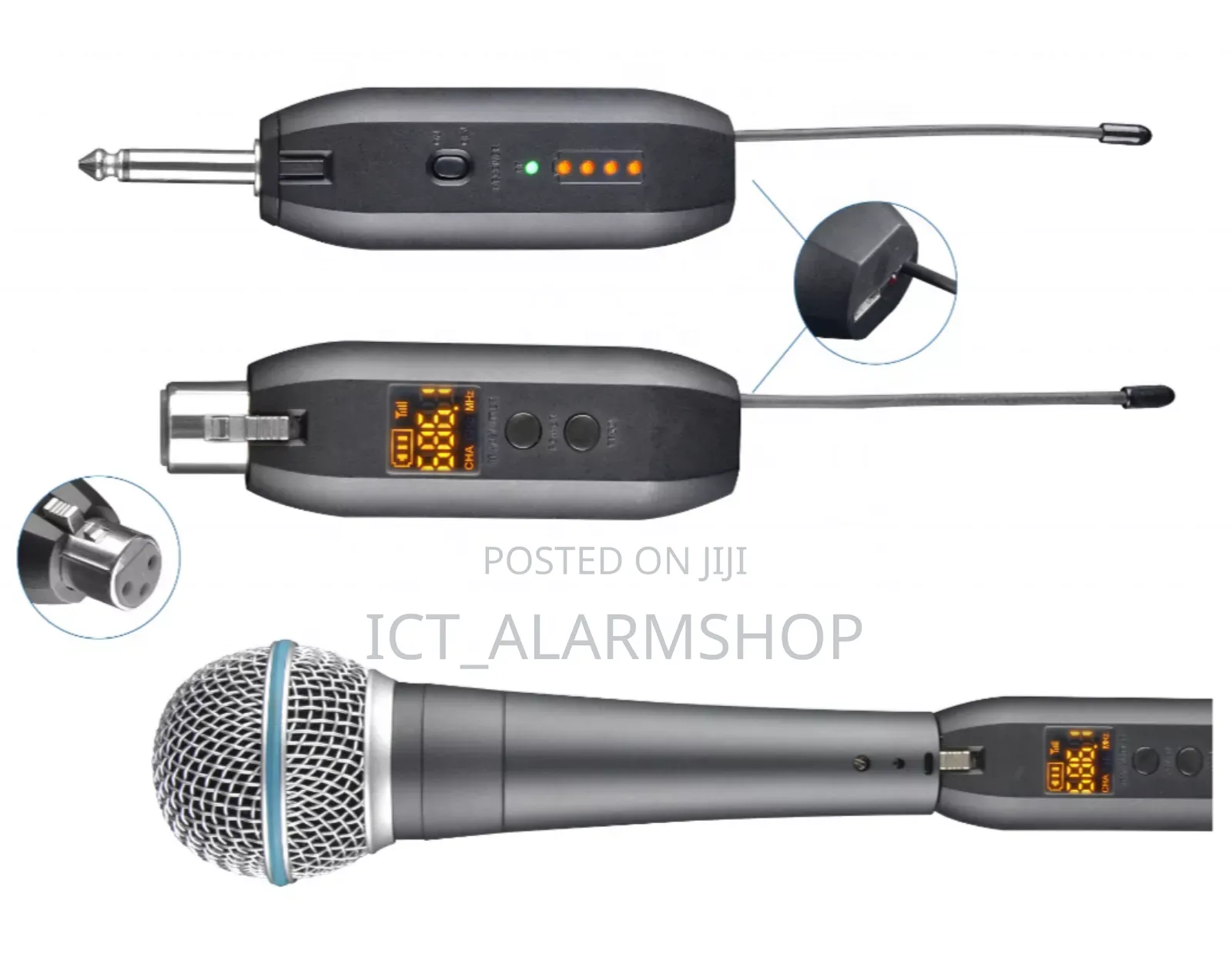 Wireless Microphone Uhf Adapter