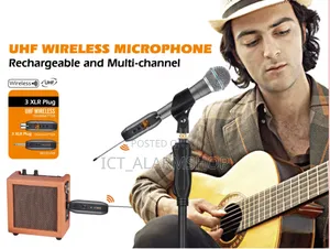 Wireless Microphone Uhf Adapter
