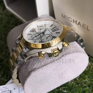 Michael Kors Men’S Watch, Sliver and Gold