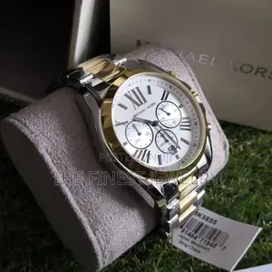 Michael Kors Men’S Watch, Sliver and Gold