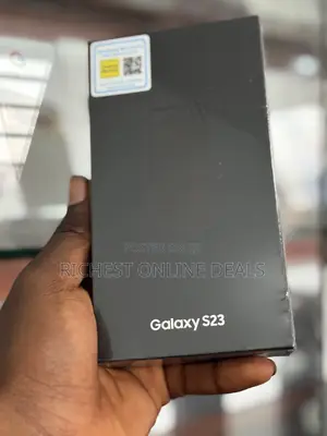 New Samsung Galaxy S23 256 GB Black