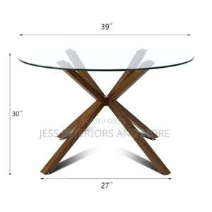 Dining Table( Glass Top)