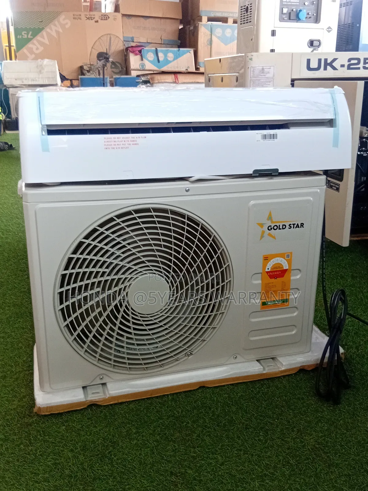 Gold Star 1.5hp Air Conditioner With Rapid Cooling Mode