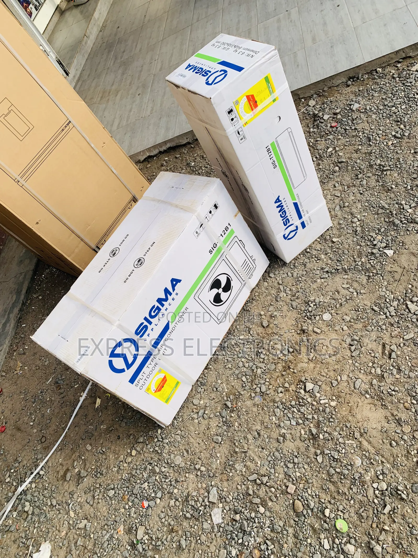 2.5hp Split R410 Sigma Air Conditioner White