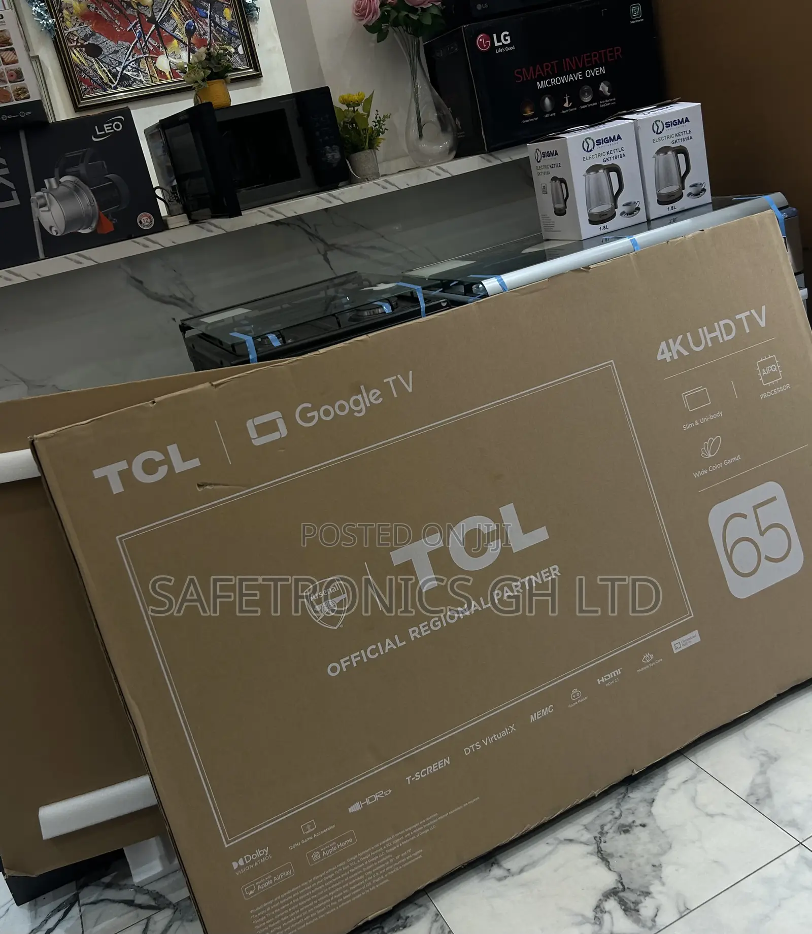 Classic Sleek 65 Inch Smart Uhd TCL P635 Tv