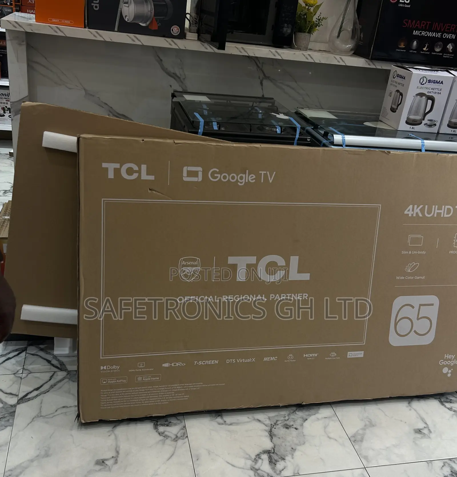 Ultra Modern 65 Inch Smart Uhd P635 TCL Android Tv