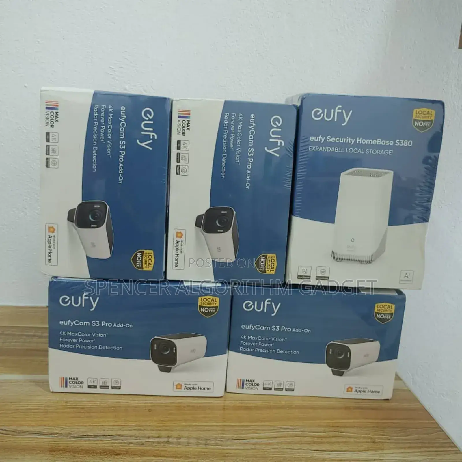 Eufycam S3 Pro 4-cam Kit And Base Station