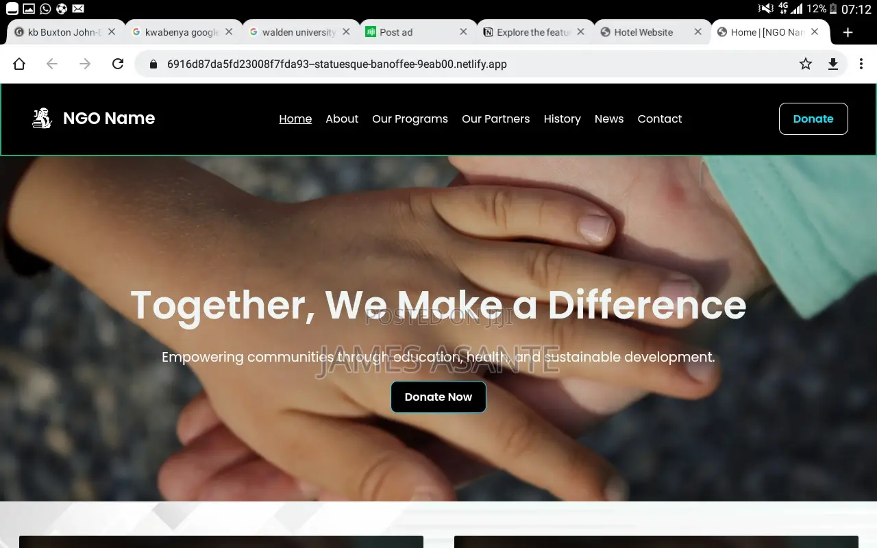 Website and App Developer