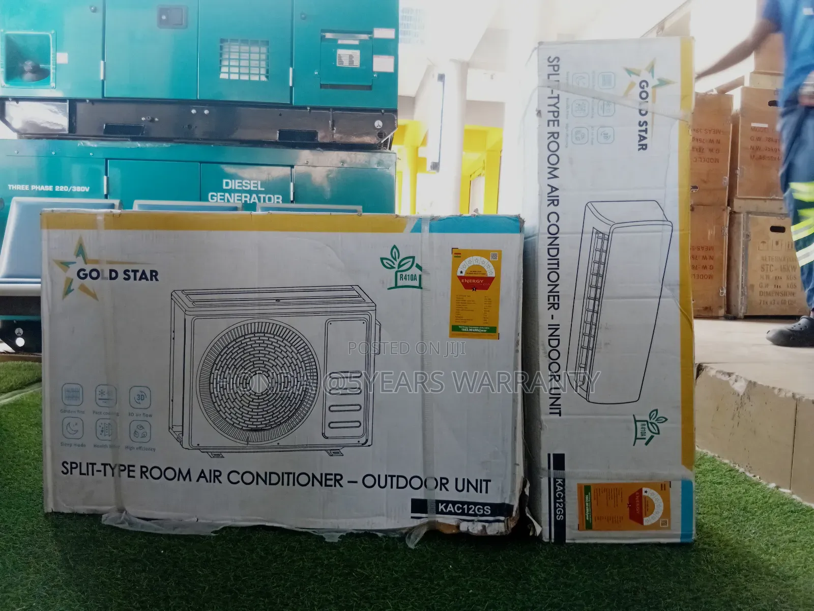 Gold Star 1.5hp Split Ac – Quality Cooling Output