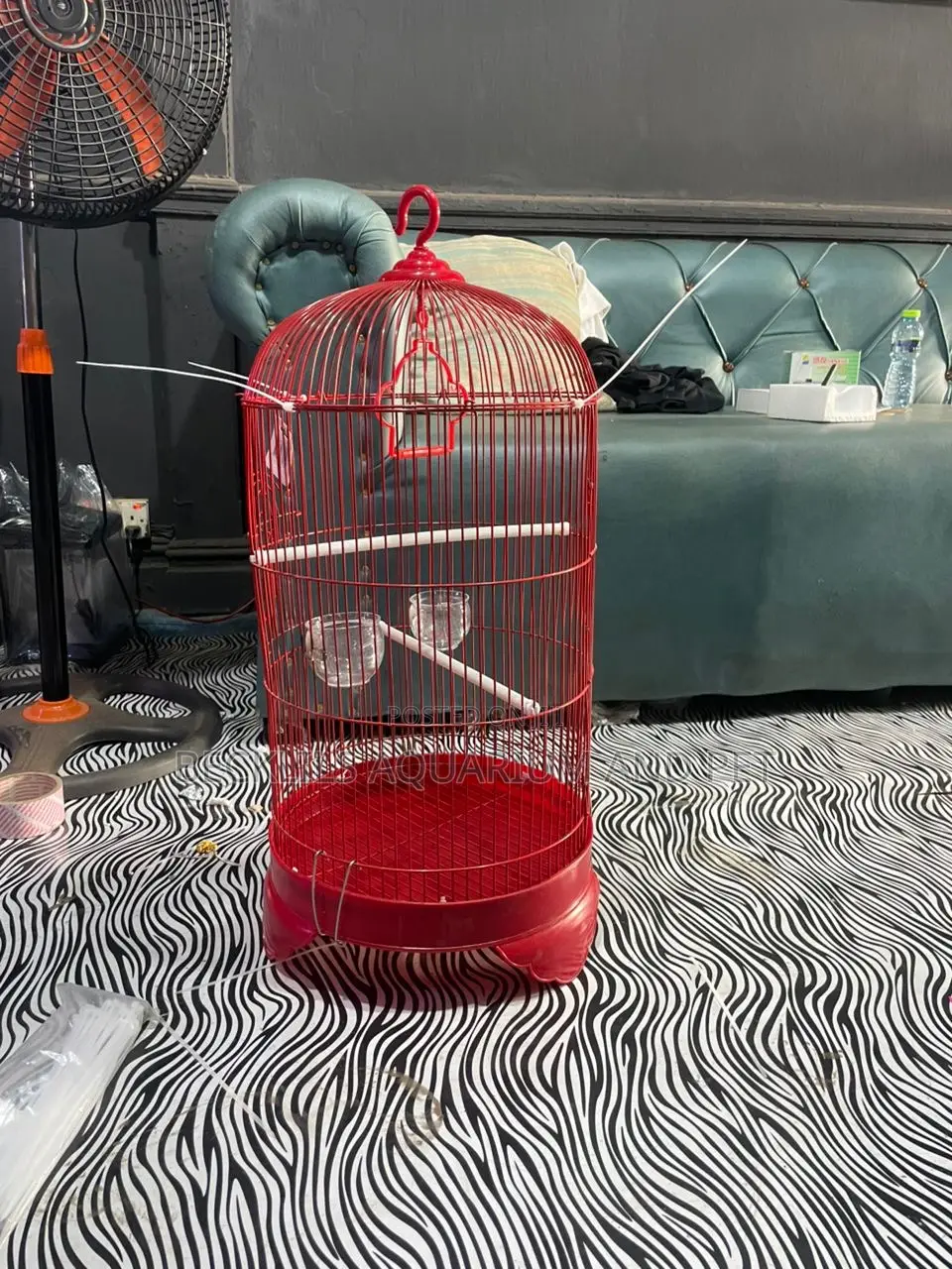 Heavy Round Long Parrot Cage