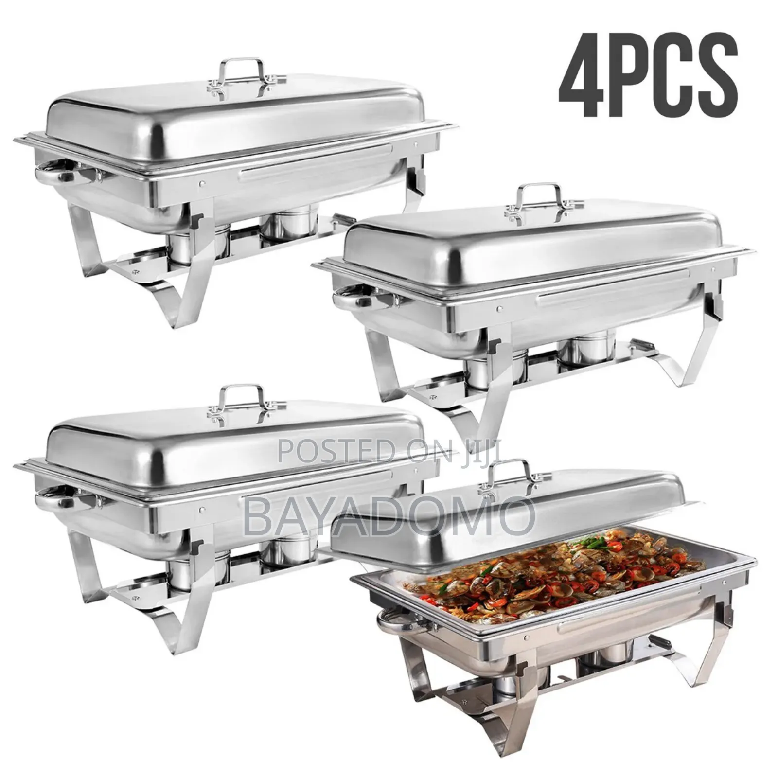 Chafer Chafing Dishes: Rent