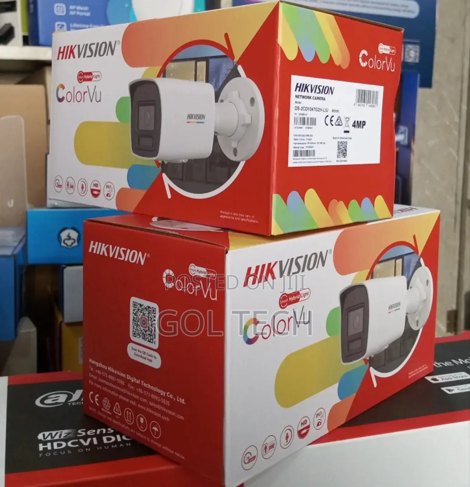 Hikvision Colorvu With Audio 4mp Ip Camera Bullet Ds-2cd1047g2h-Liu in ...