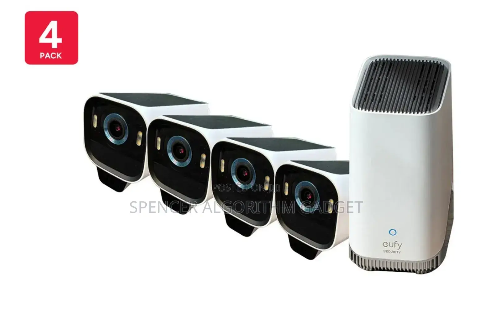 Eufycam S3 Pro 4-cam Kit And Base Station