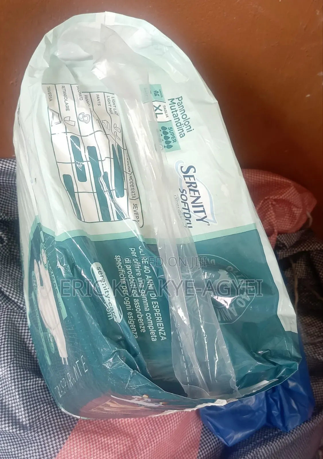 Serenity Adult Diapers Xl (15 PCS