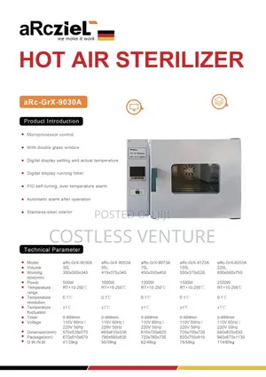 Arcziel Hot Air Sterilizer