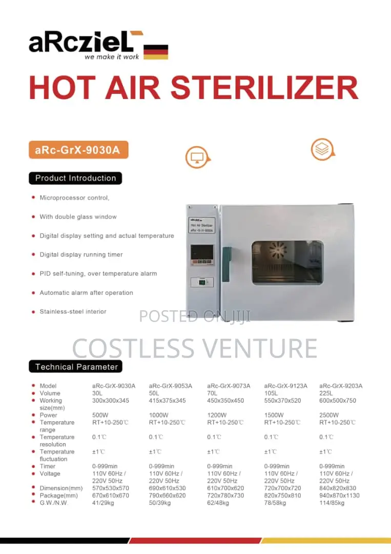 Arcziel Hot Air Sterilizer