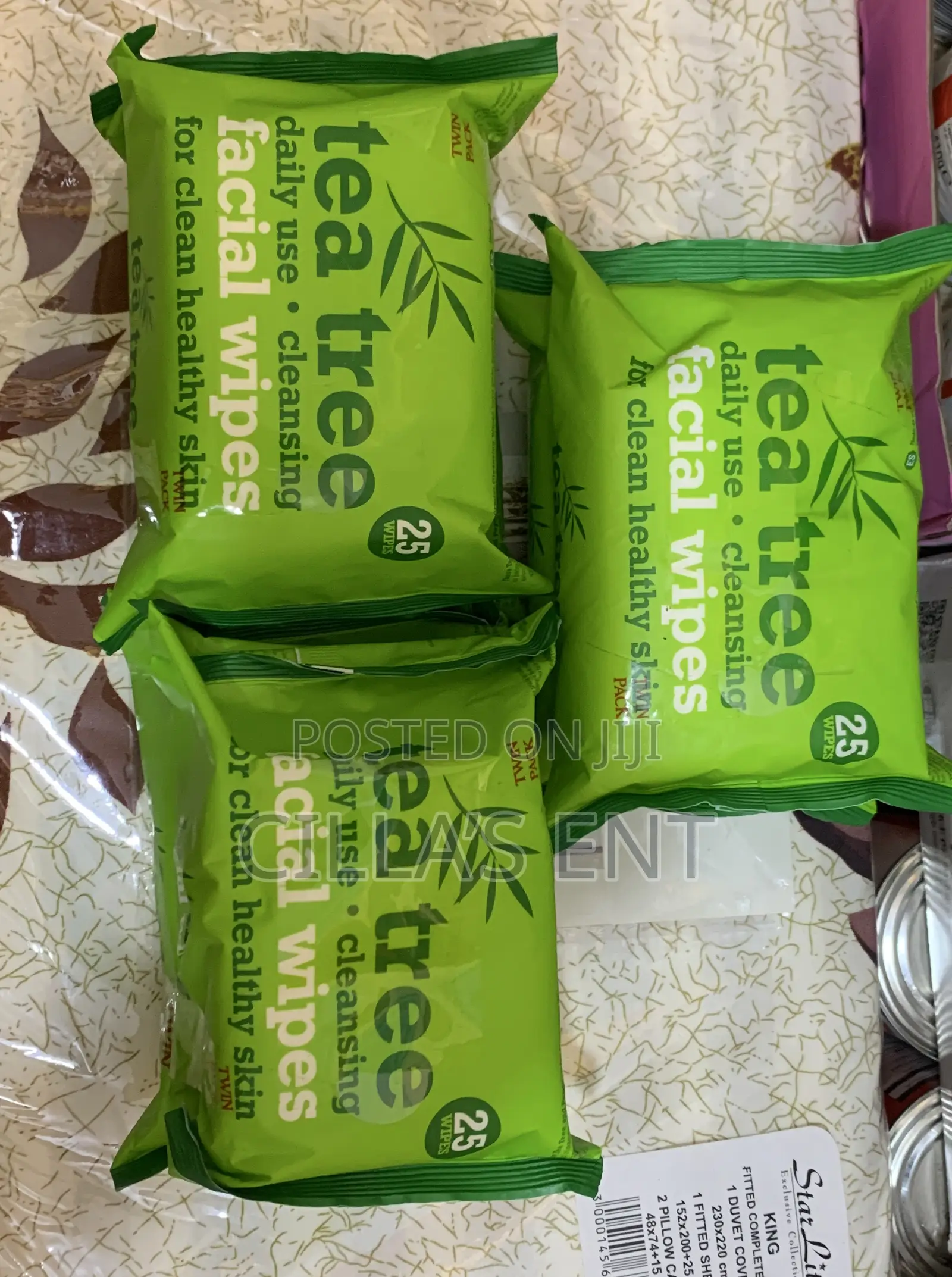 Tea Tree Facing Wipes