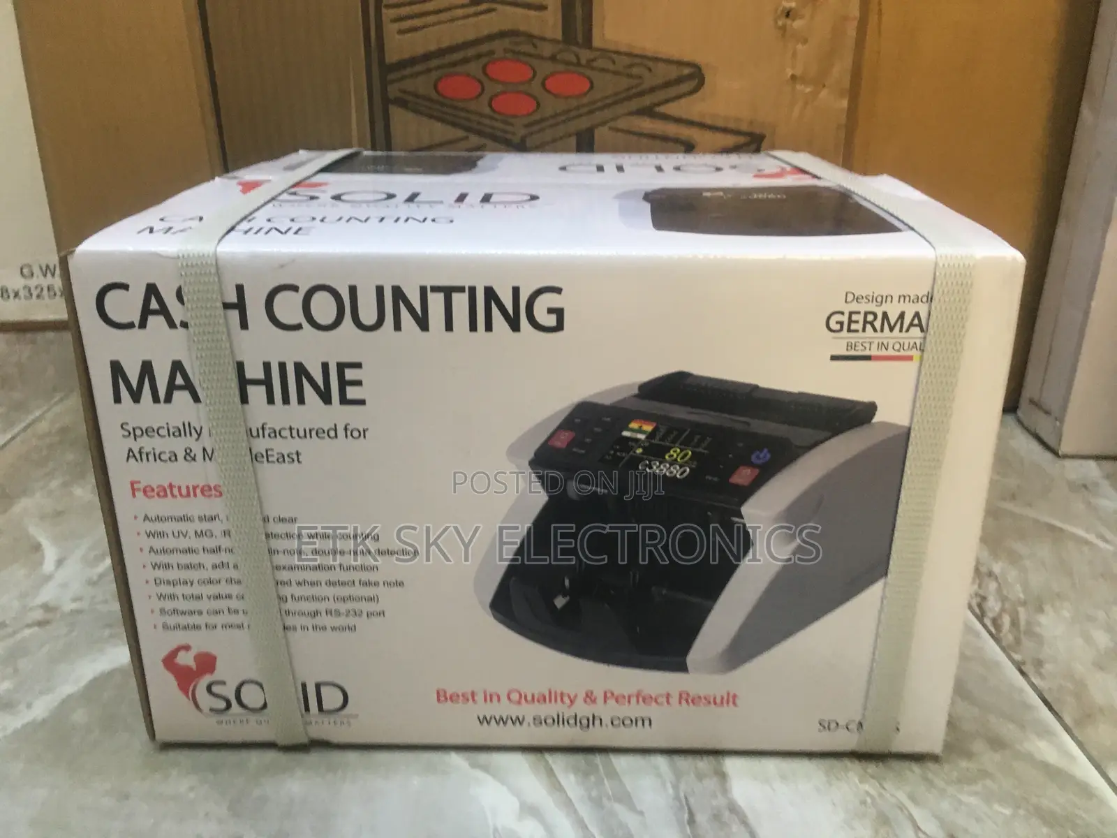 Solid Sd-Cm60 Multi Currency Bill Counter Machine