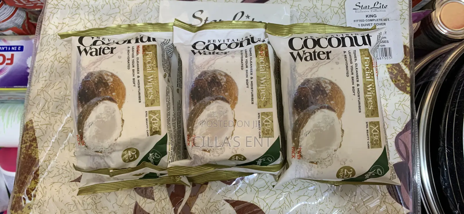 Coconut Water Wipes