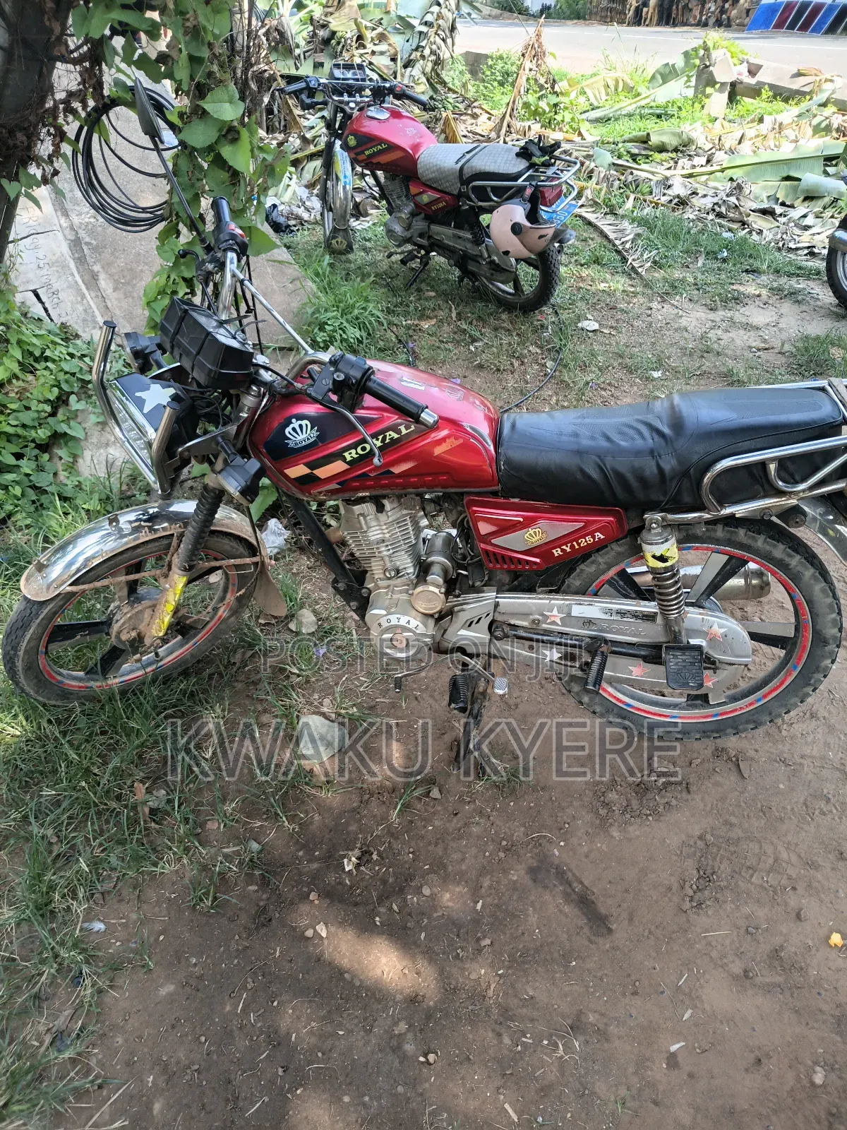 Royal RY125 2021 Red