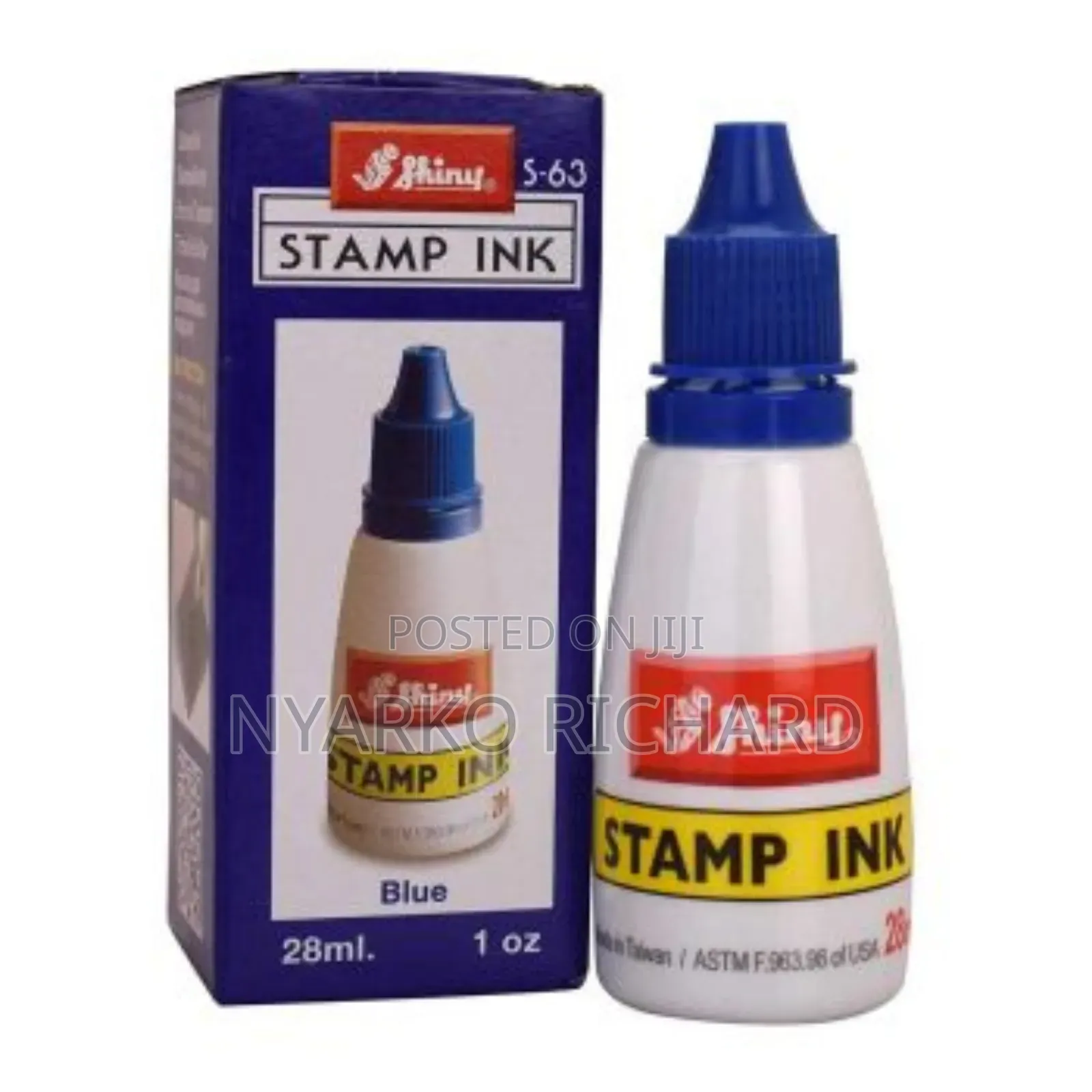 Stamp Inks Available On