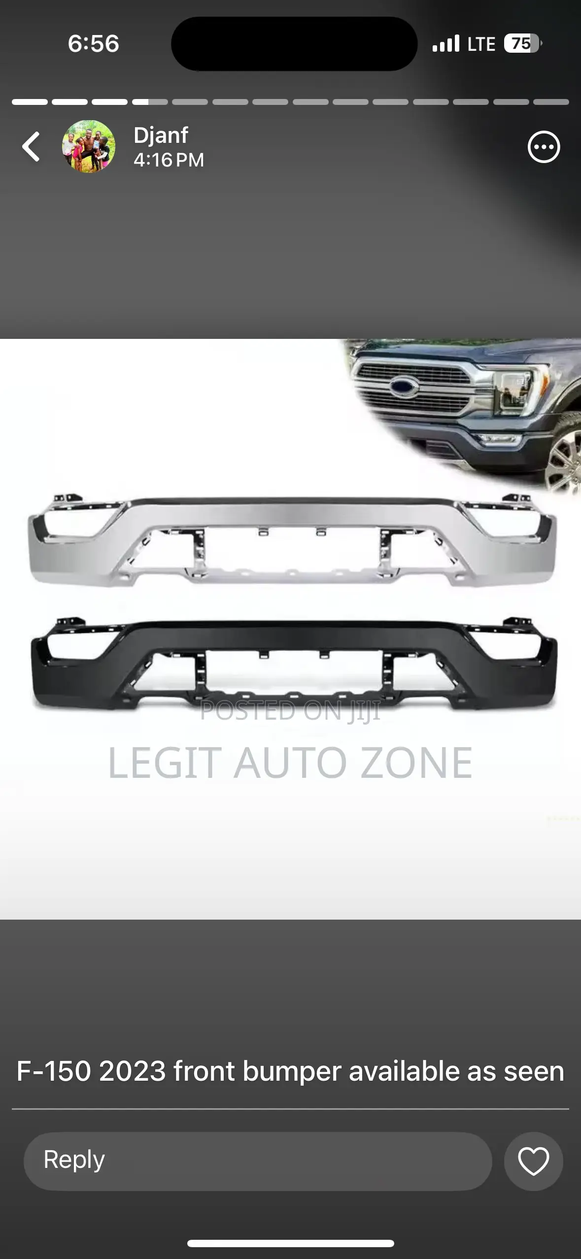 Ford F150 2021,2022,2023, Front Bumper