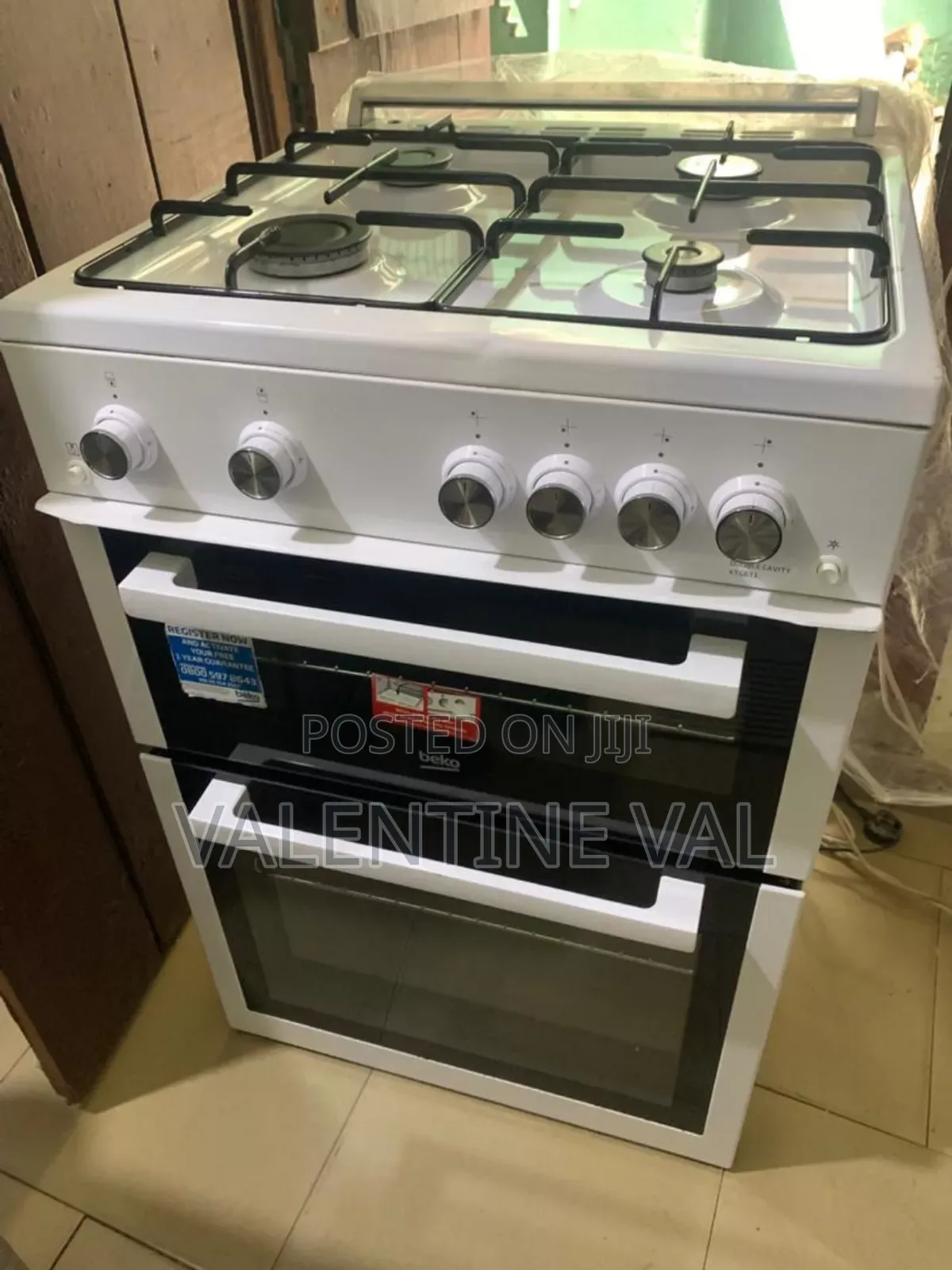 Full Gas Cooking Stove 60/60 Lovely Design Brand Name Beko