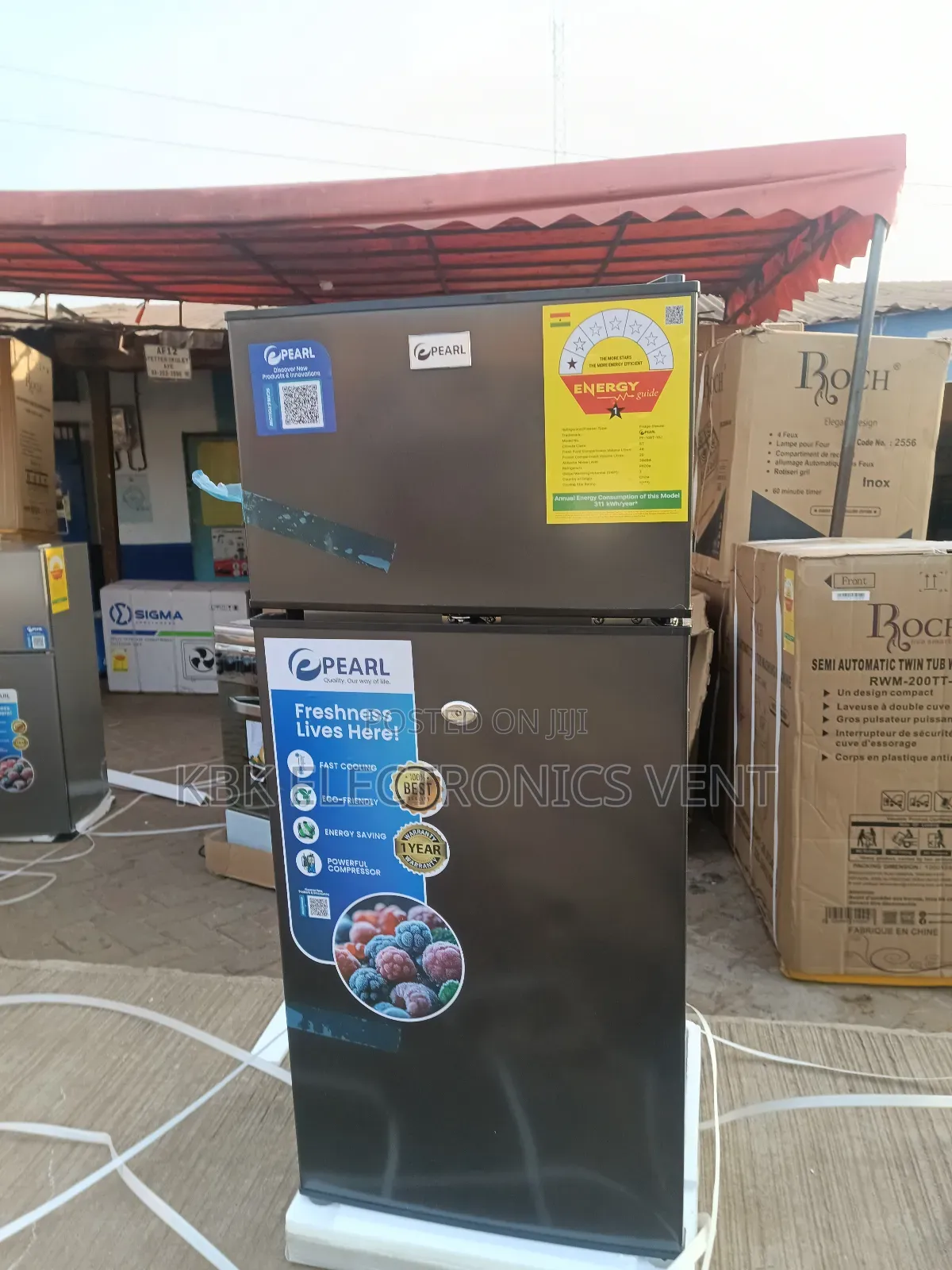 Pearl 68ltr Table Top Double Door Refrigerators