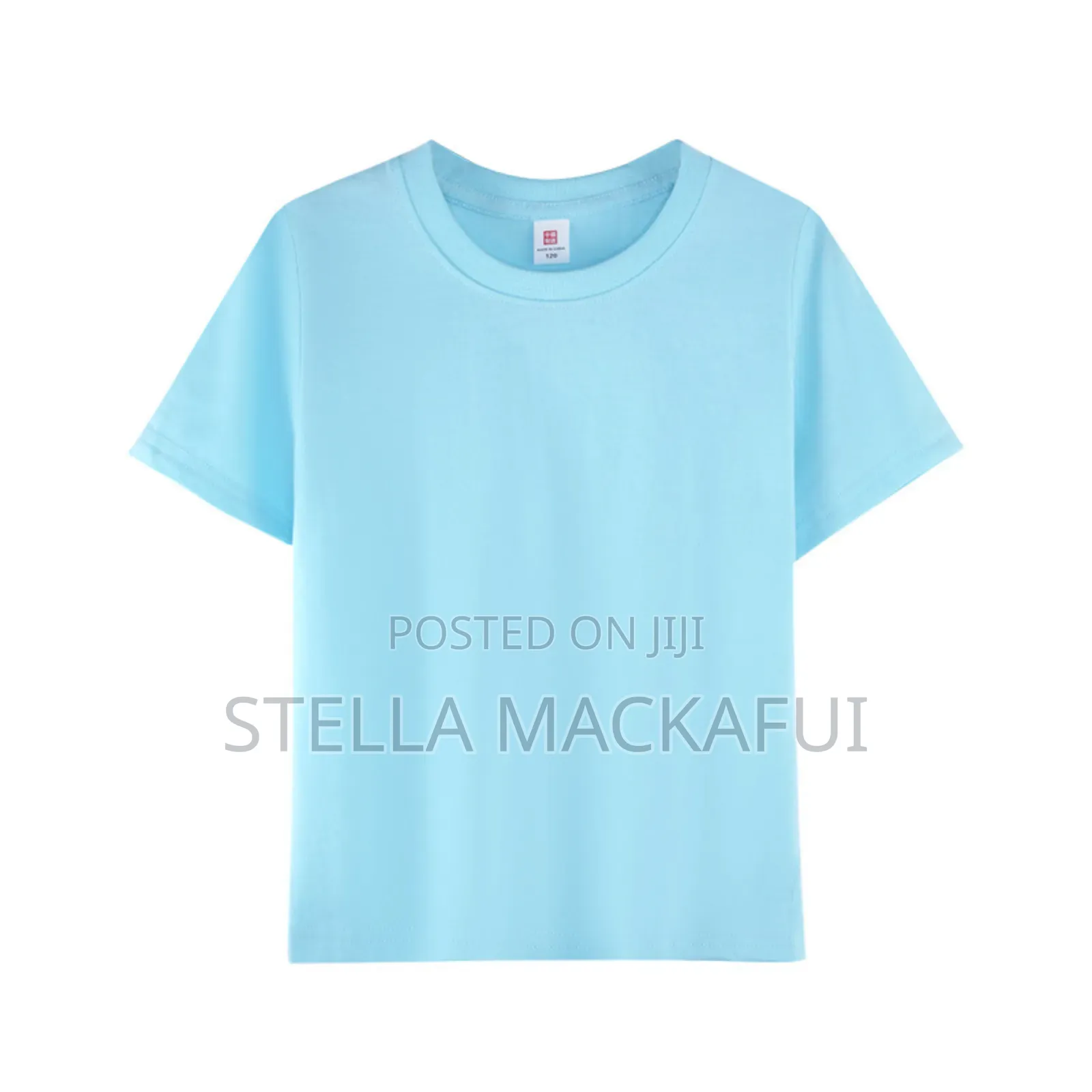 Plain Cotton T-Shirts for 2-8yrs Only