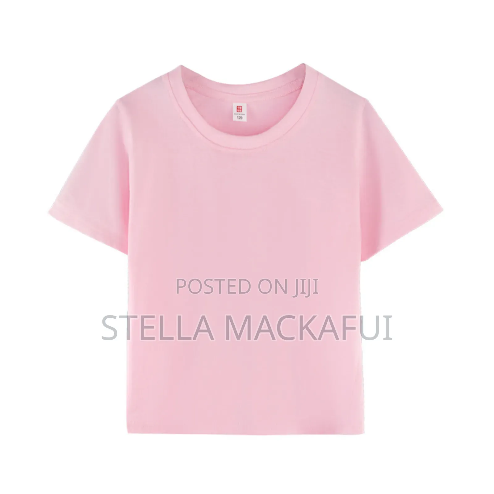 Plain Cotton T-Shirts for 2-8yrs Only