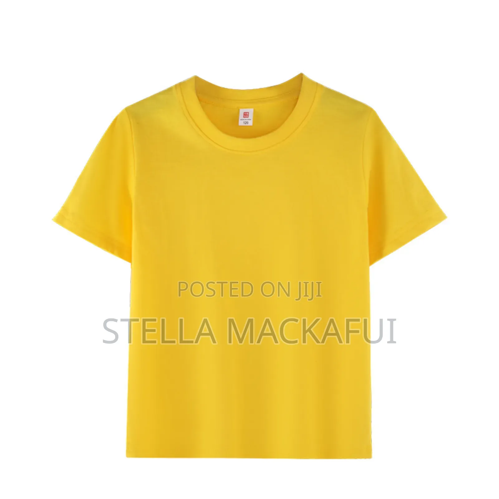 Plain Cotton T-Shirts for 2-8yrs Only