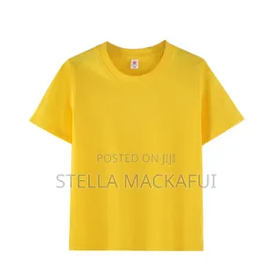 Plain Cotton T-Shirts for 2-8yrs Only