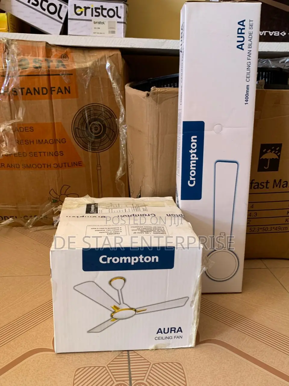Crompton Aura 900mm Ceiling Fan – Compact Energy Efficient