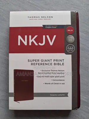 New King James Version Super Giant Print Reference Bible